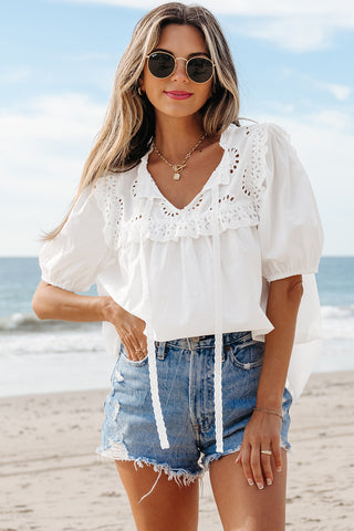 Casual Cotton Beachy Top