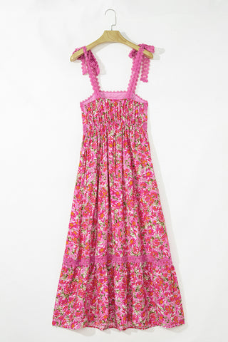 Spring Romance Sundress - Dark Pink