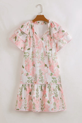 Poppies and Peppermint Shift Dress