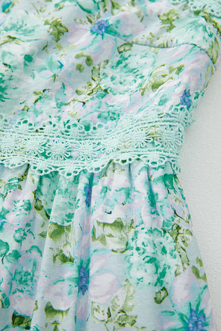 Spring Romance Sundress - Mint