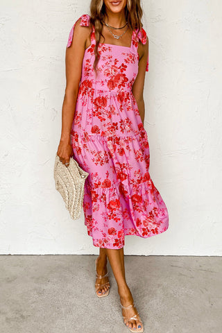 Pink Roses Sundress