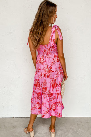 Pink Roses Sundress