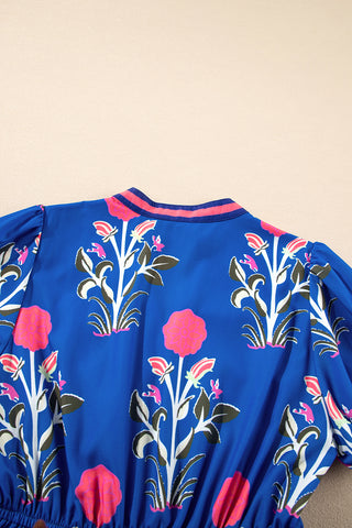 Poppy Midi Dress - Royal Blue