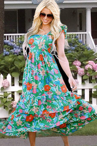 Vibrant Verde Sundress