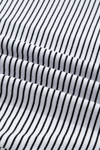 A Hint of Pink Striped Top