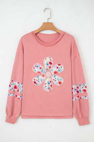 Retro Daisy Top - Peach Blossom