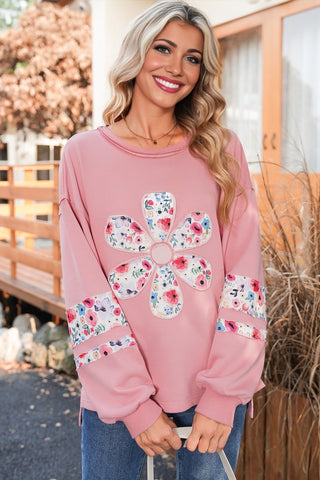 Retro Daisy Top - Peach Blossom