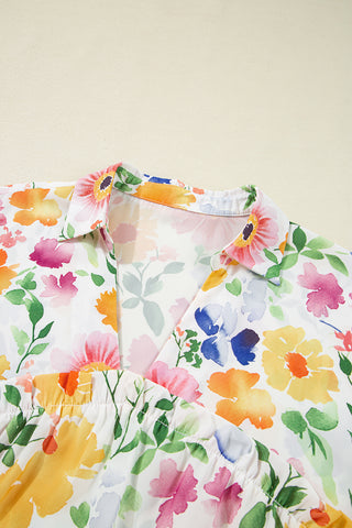 Retro Floral Top