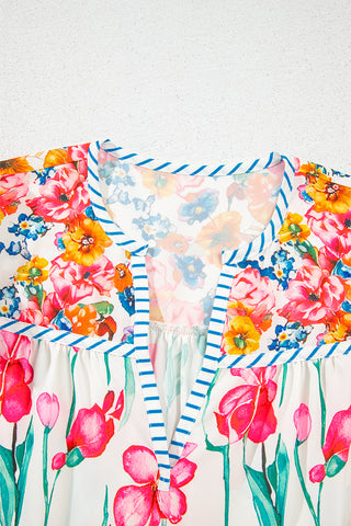 Watercolor Floral Top