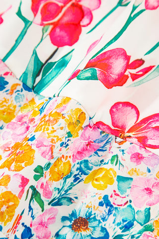 Watercolor Floral Top