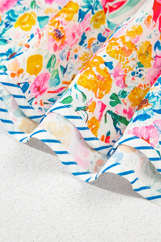 Watercolor Floral Top
