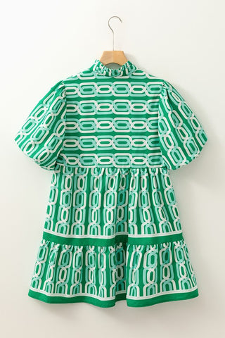 Day in Rome Dress - Green