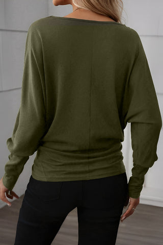 Dolman Sleeve Top - Olive