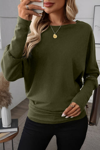 Dolman Sleeve Top - Olive