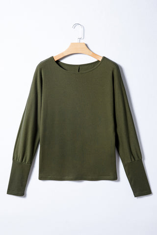 Dolman Sleeve Top - Olive
