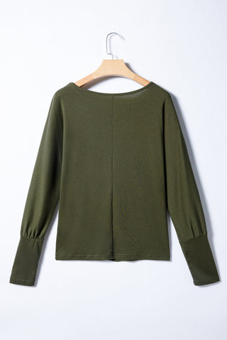 Dolman Sleeve Top - Olive