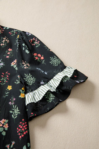 Whimsical Woodland Top - Black