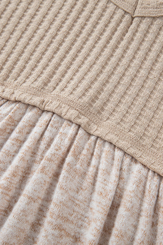 Taupe Baby Doll Top
