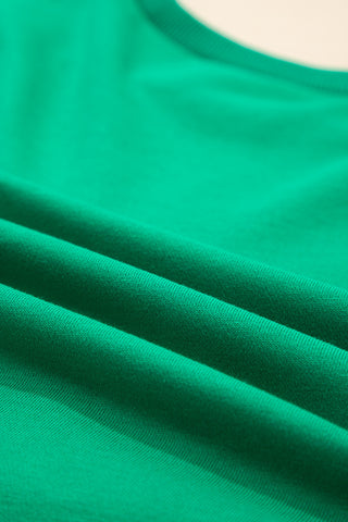 Holly Jolly Sweatshirt - Green and Pink - Ships Wednesday