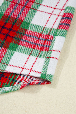 Christmas Flannel Shirt - Red and Green