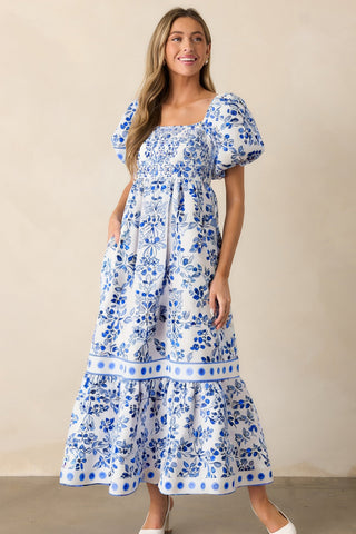 Blue Wisteria Dress