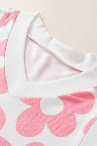 Pink Daisy Top