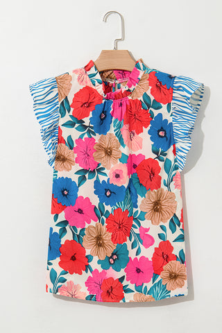 Tropical Blooms Top