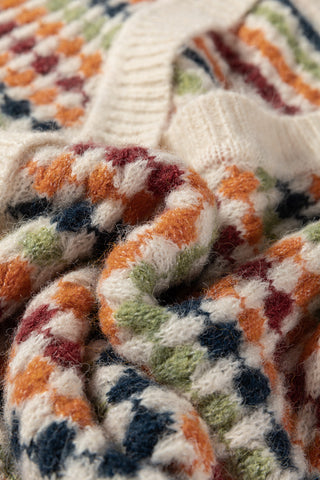Fall Mosaic Cardigan