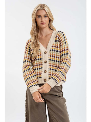 Fall Mosaic Cardigan