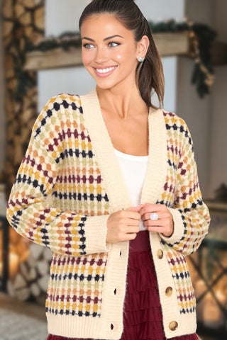 Fall Mosaic Cardigan