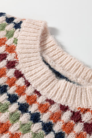 Fall Mosaic Sweater