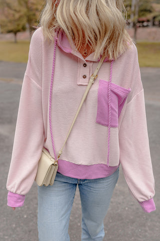 Autumn Breeze Hoodie - Pink