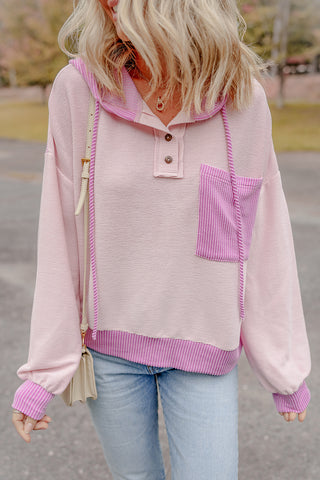 Autumn Breeze Hoodie - Pink