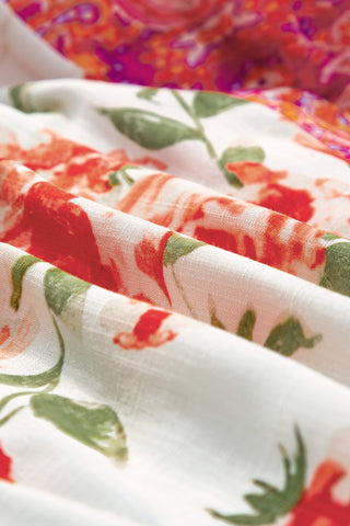 Mixed Pattern Top