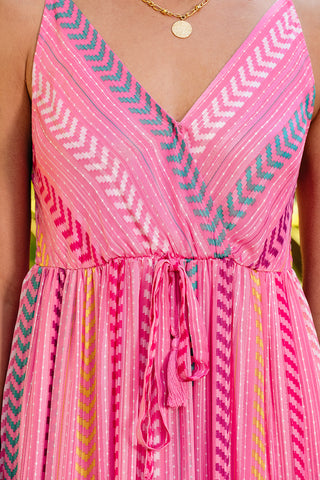 Are You Going My Way Maxi Dress - Pink