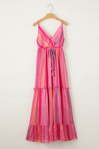 Are You Going My Way Maxi Dress - Pink