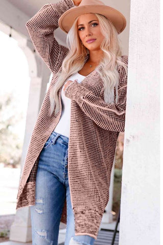 Thick and Warm Cardigan - Pink