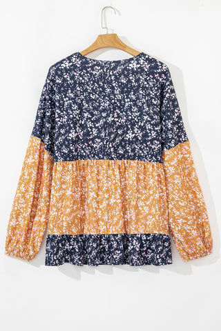 Boho Blossom Top - Blue