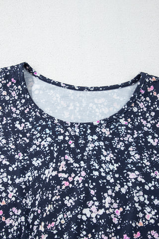 Boho Blossom Top - Blue