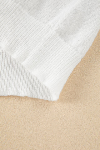 Merry and Bright Sweater - White