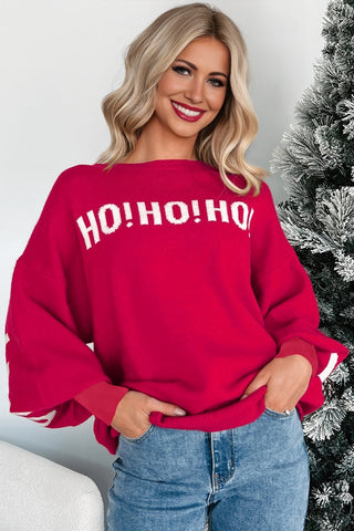 Ho Ho Ho, Merry Christmas Sweater