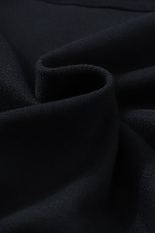 Half Zip Pullover - Black