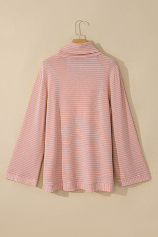 Cowl Neck Top - Pink
