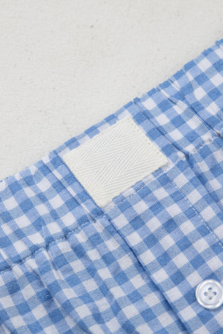 Gingham Shorts - Green