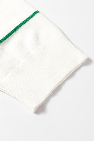 Half Sleeve Summer Sweater - White