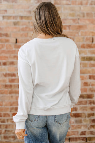 Puffy Christmas Tree Sweatshirt