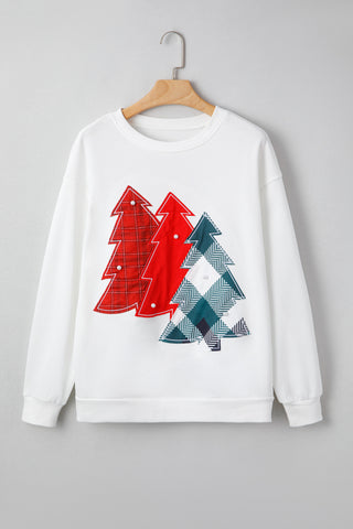 Puffy Christmas Tree Sweatshirt