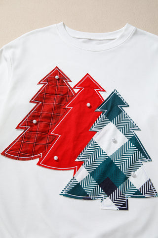 Puffy Christmas Tree Sweatshirt