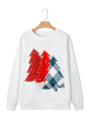 Puffy Christmas Tree Sweatshirt