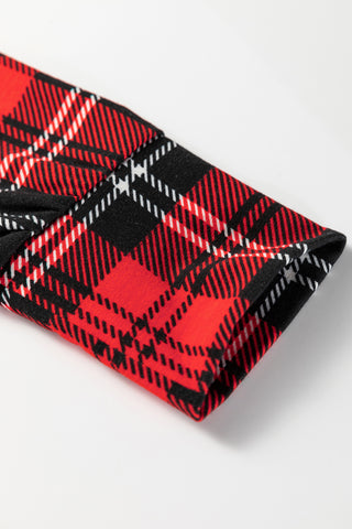 Peppermint Plaid Christmas Pajamas